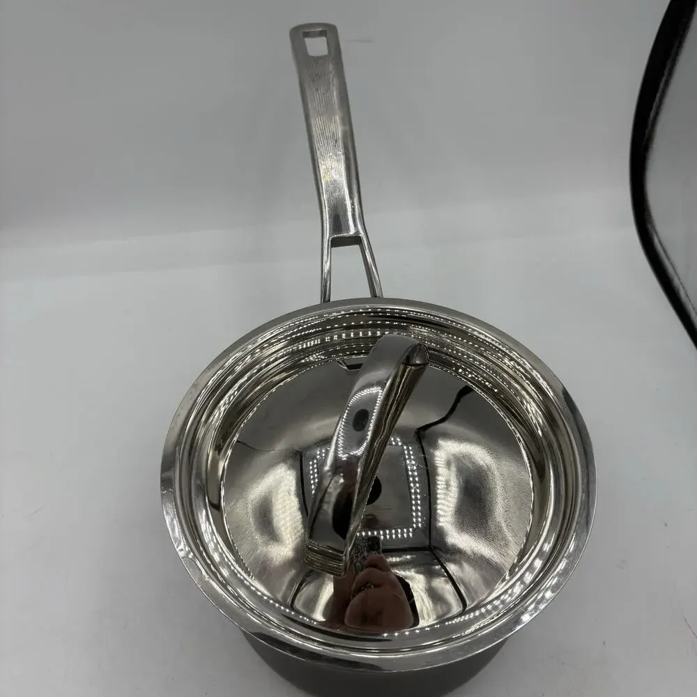 Kirkland Signature‎ 2 Qt Covered Saucepan Non-Stick with Lid READ